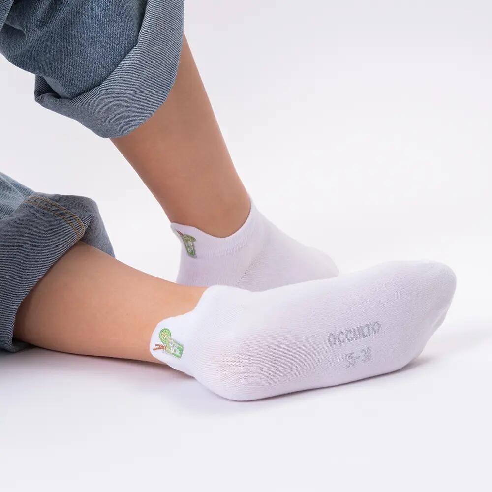 Damen & Herren Motiv Sneaker Socken 6er Pack (Modell: Luca) 3/7