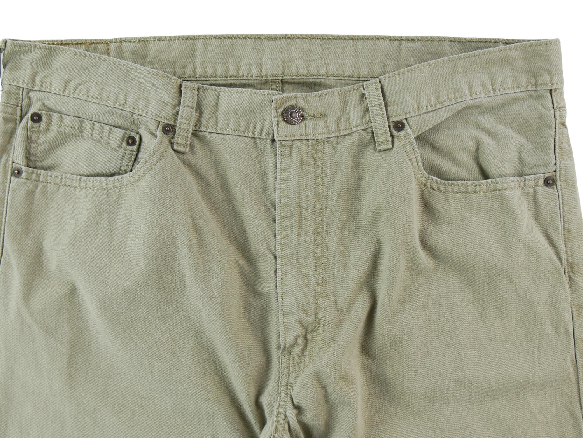 Levi Strauss spodnie męskie 505 regular beżowe 3/7