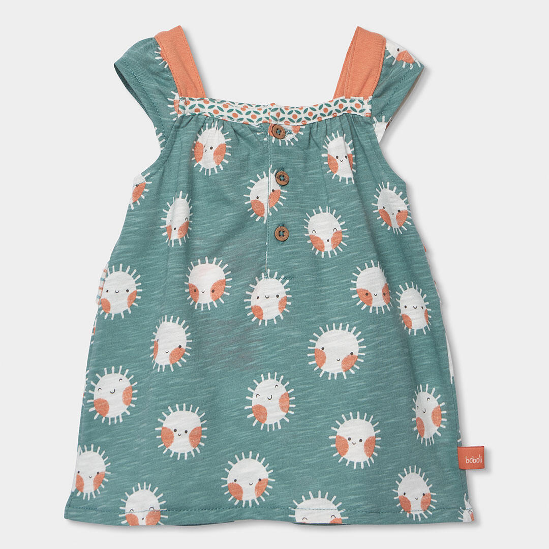 Vestidos de verano de tenis bebé niña boboli multicolor 2/6