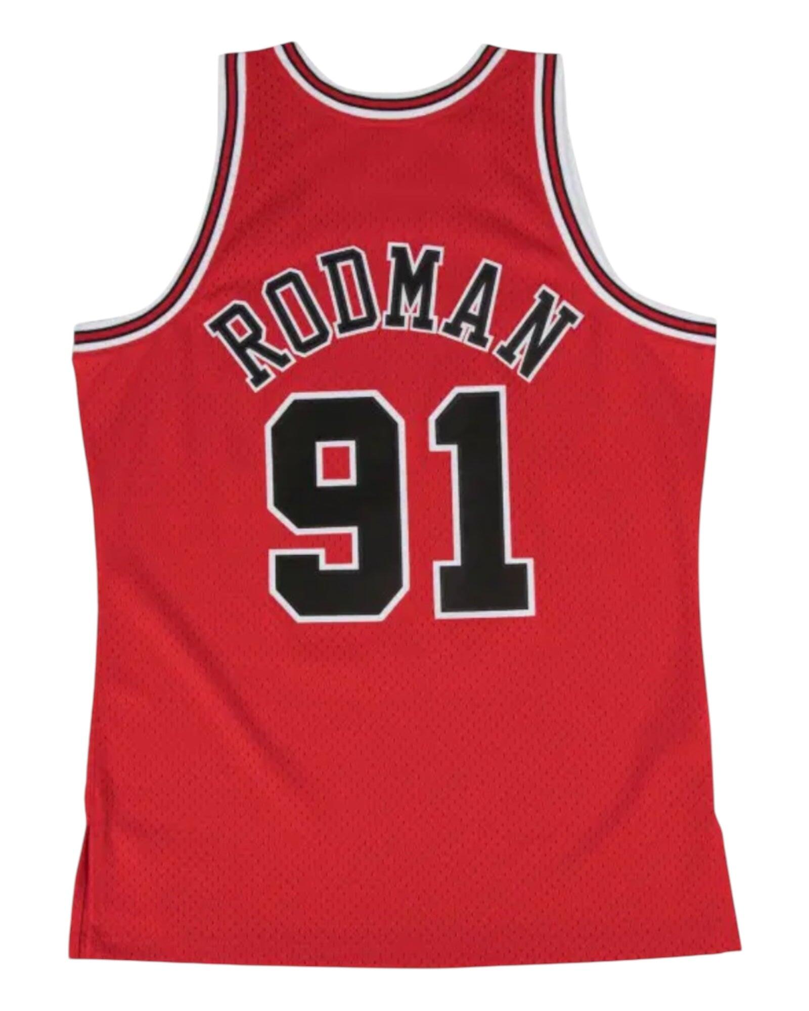Segunda vida - Camisola NBA Chicago Bulls 1997/1998 Rodman - Como novo 2/2