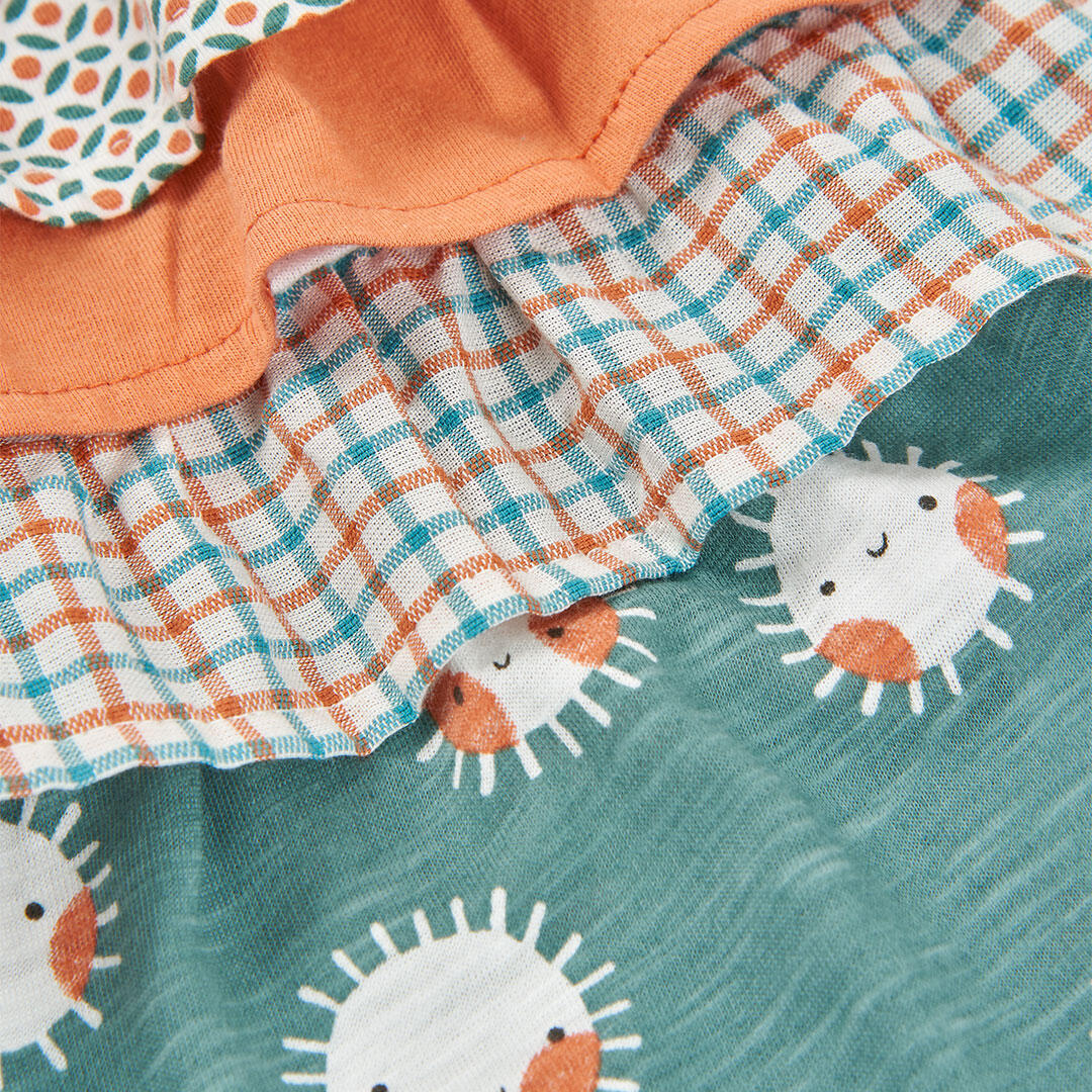 Vestidos de verano de tenis bebé niña boboli multicolor 5/6