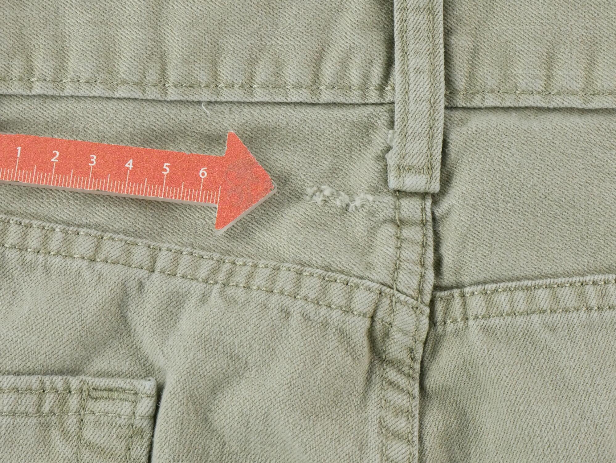 Levi Strauss spodnie męskie 505 regular beżowe 7/7