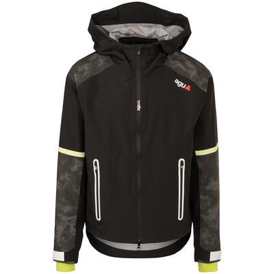 Regenjas fietsen pro zwart reflecterend
