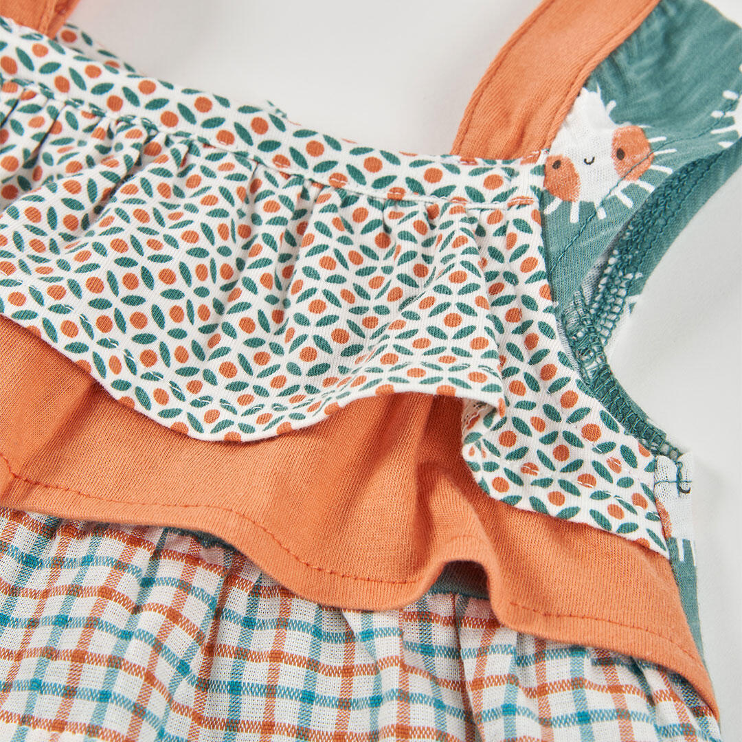 Vestidos de verano de tenis bebé niña boboli multicolor 4/6