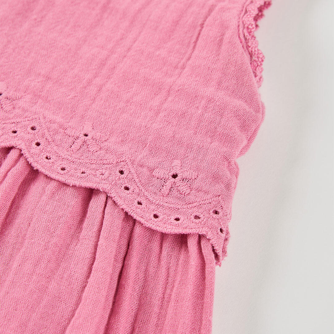 Vestidos de verano de tenis bebé niña boboli rosa 4/6