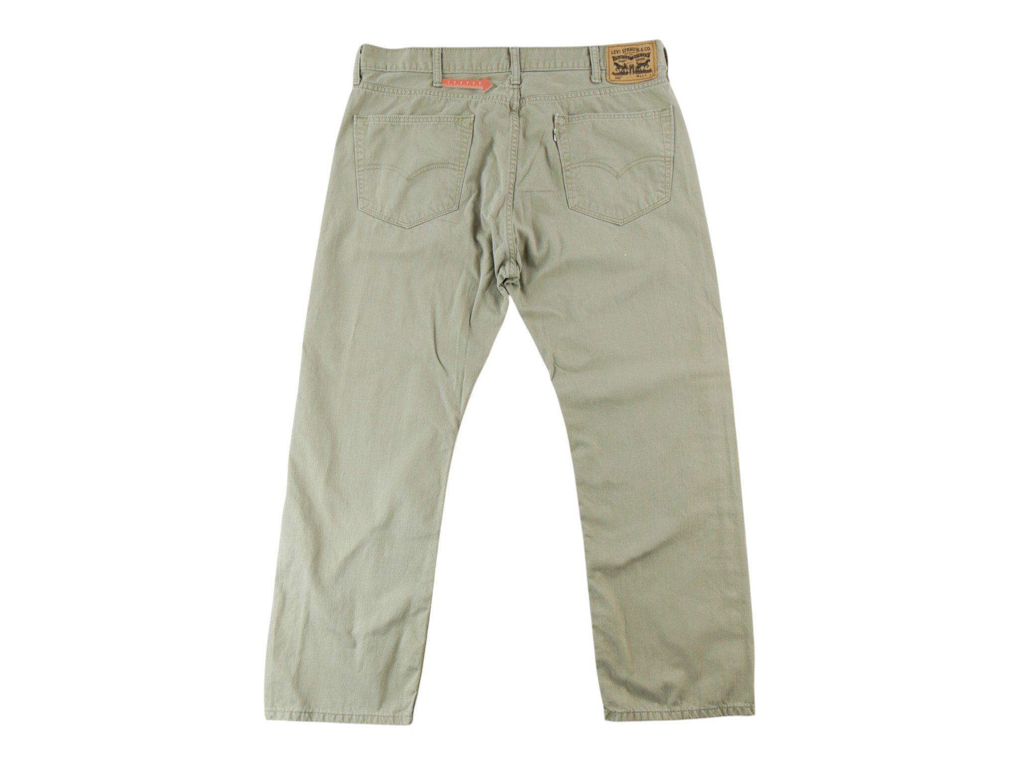 Levi Strauss spodnie męskie 505 regular beżowe 6/7
