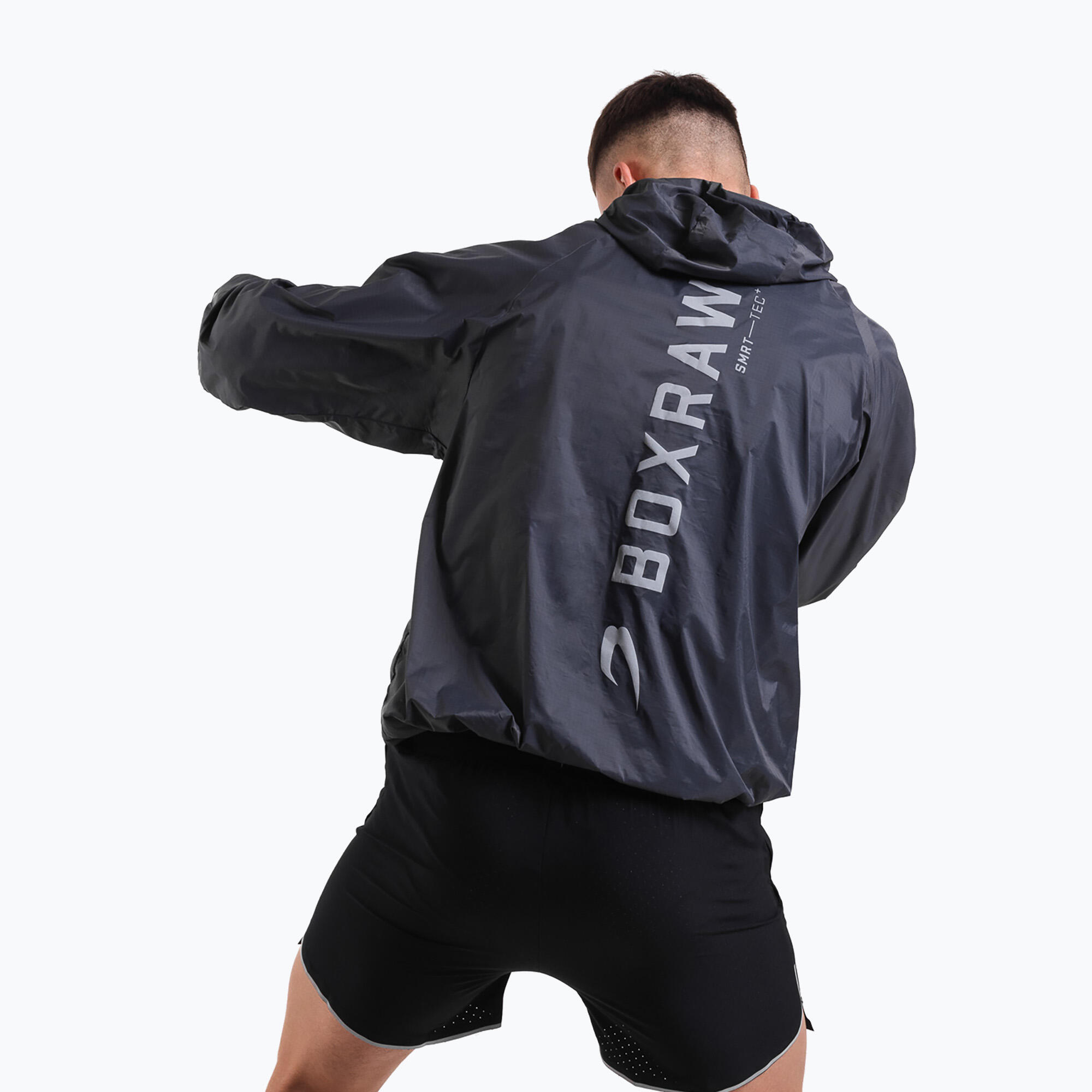 Kurtka przeciwwiatrowa męska BOXRAW Genaro Oversized Windbreaker Hoodie 6/7