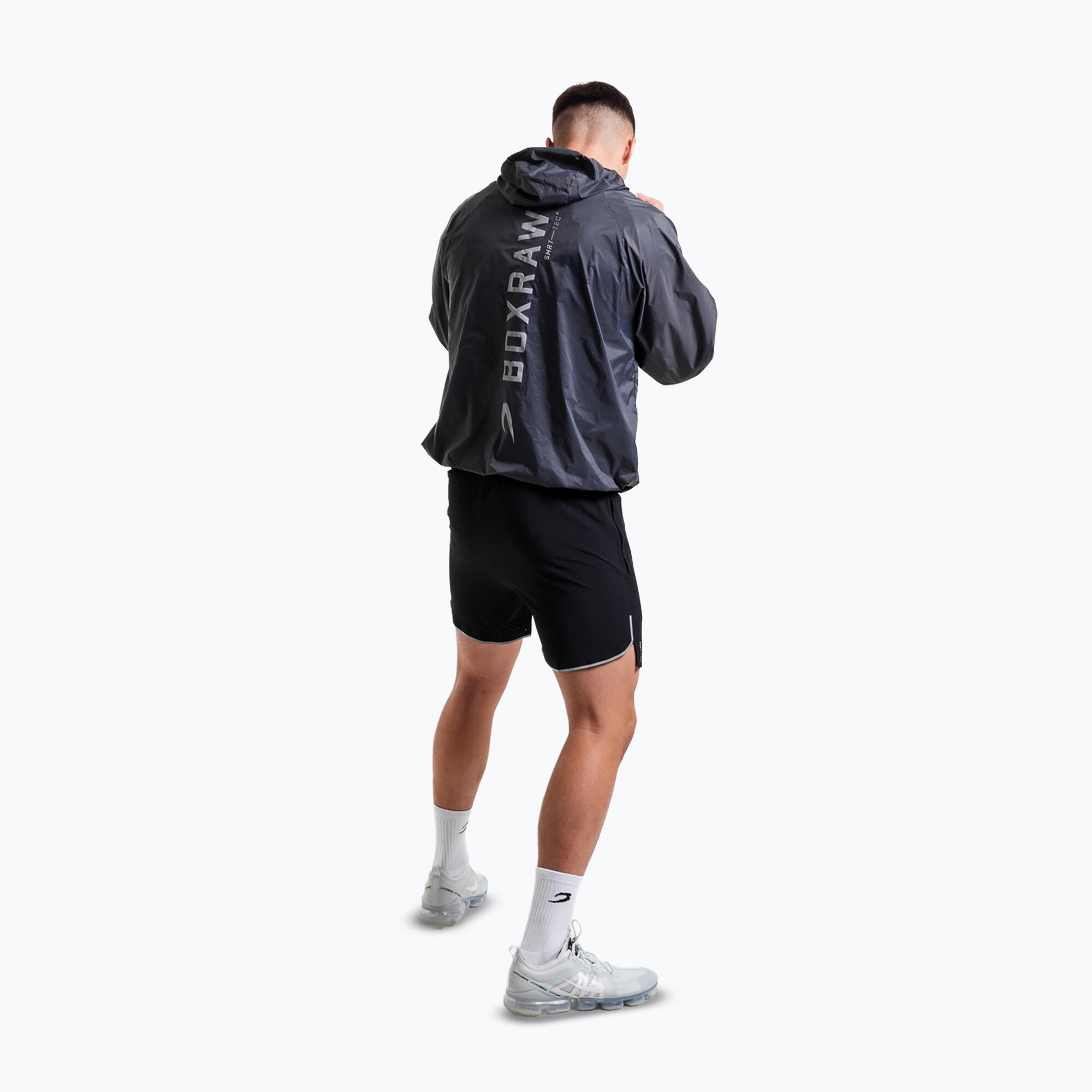 Kurtka przeciwwiatrowa męska BOXRAW Genaro Oversized Windbreaker Hoodie 2/7