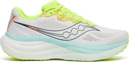 Saucony Ride 19 Laufschuhe Weiss/Gelb/Blau Herren