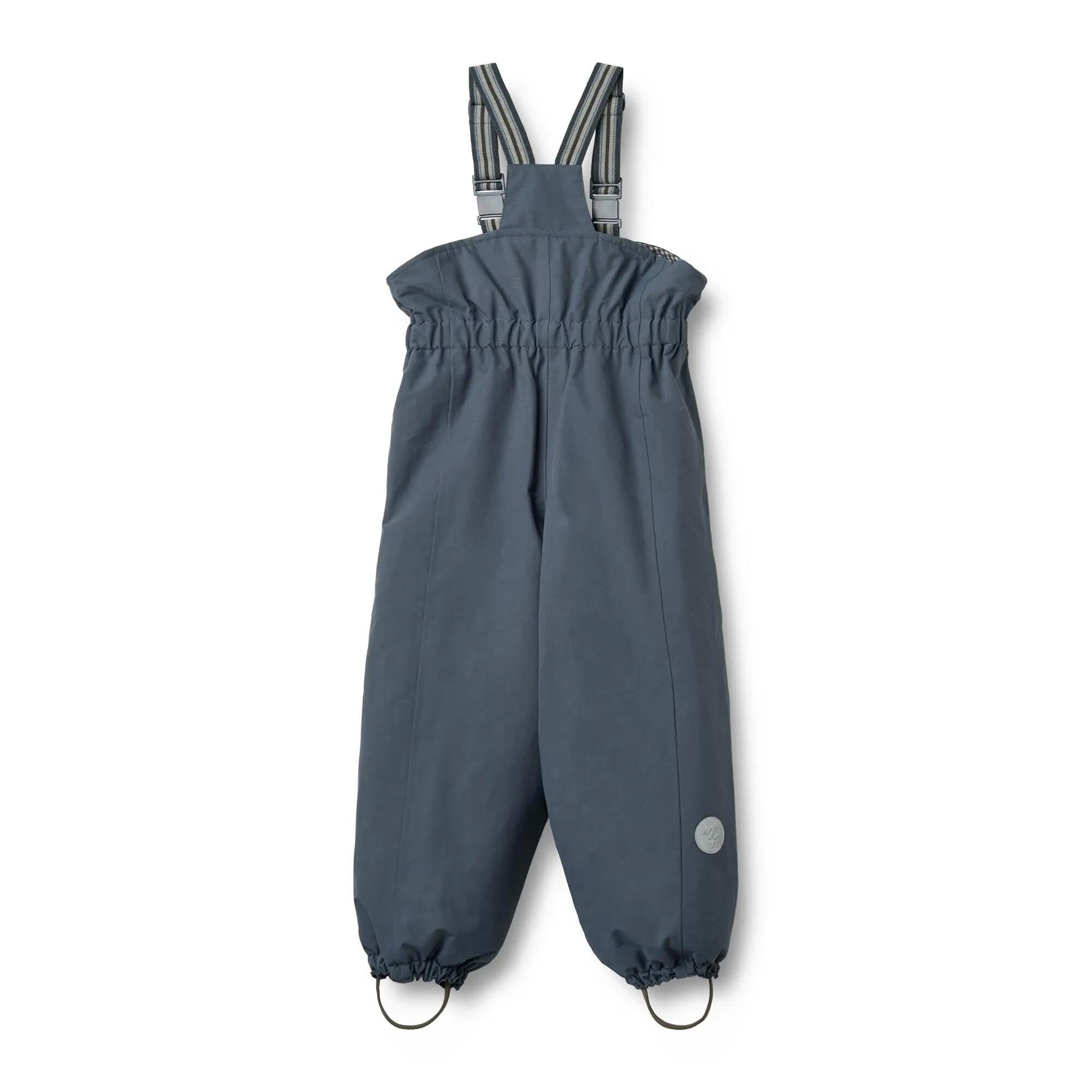Pantalon de ski pour enfant Sal Tech gris bleu 2/5
