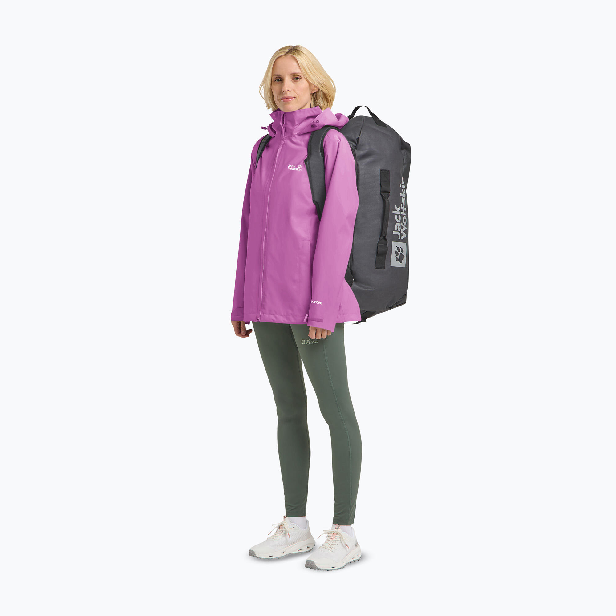 Kurtka przeciwdeszczowa damska Jack Wolfskin Trailtime 2L 2/7