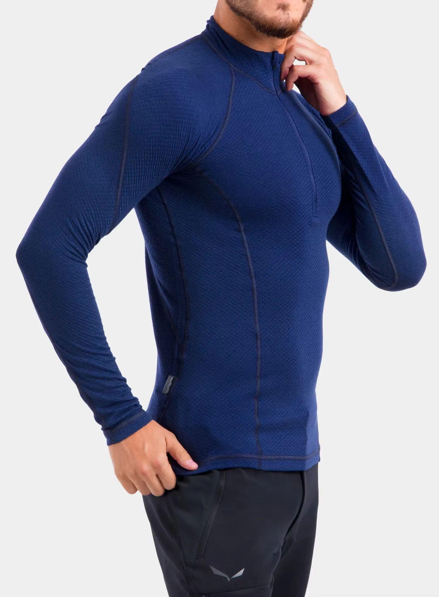 Bluza termoaktywna Sensor Merino DF Tee L/S Zip 3/7