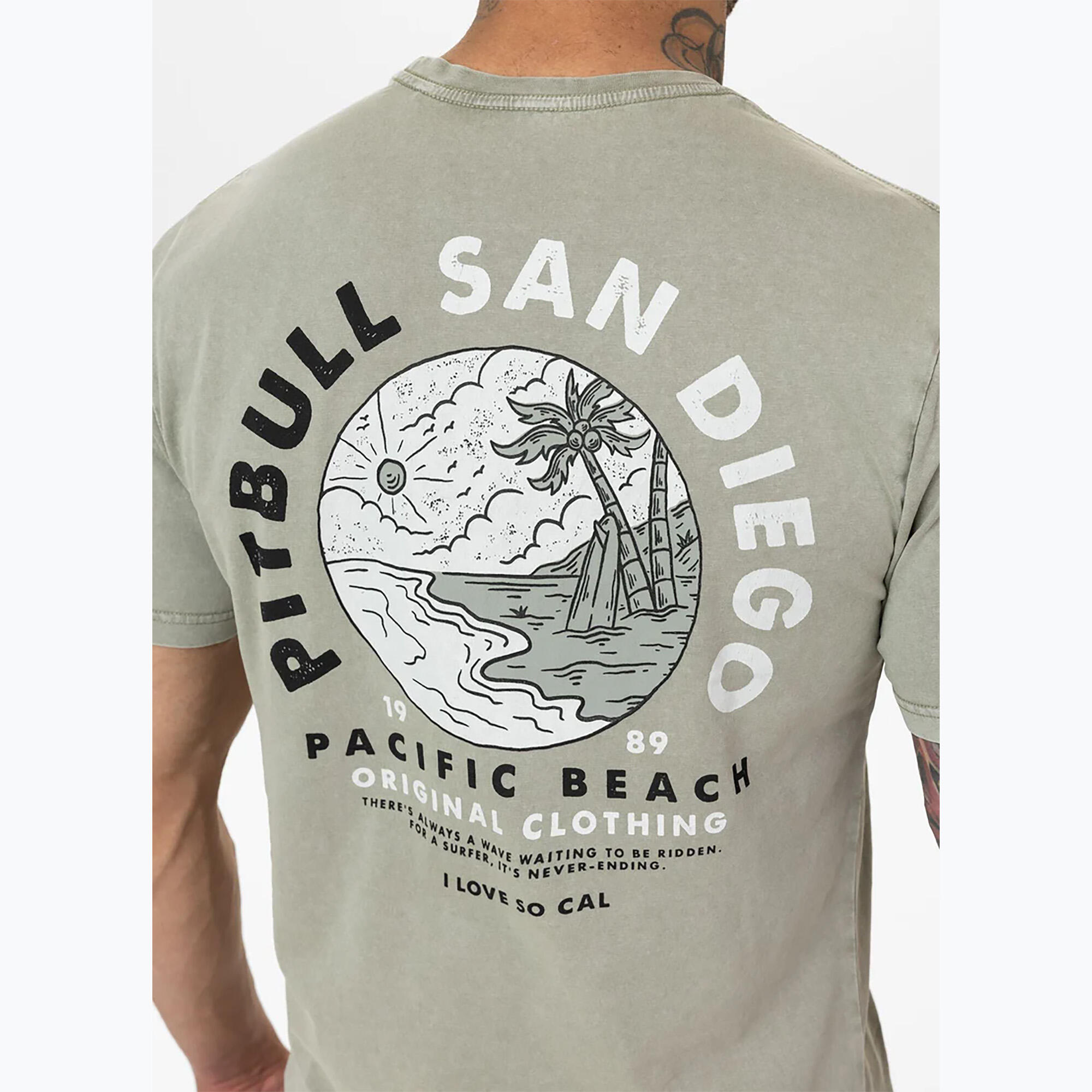 Koszulka męska Pitbull Planet Surf 3/7