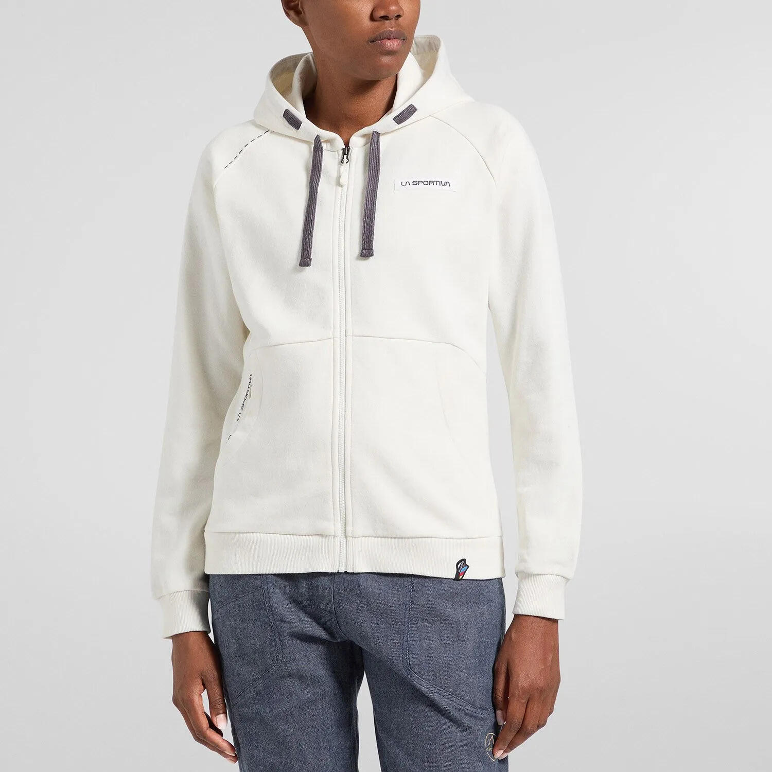 Sweatshirt à capuche full zip femme La Sportiva Kaos 2/3