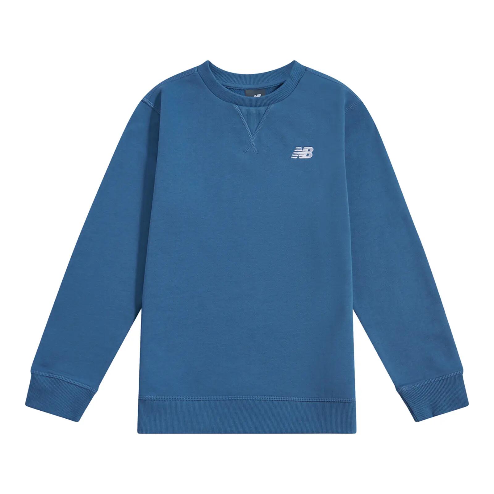 Maglietta con cappuccio in French Terry per bambini, logo piccolo 1/1