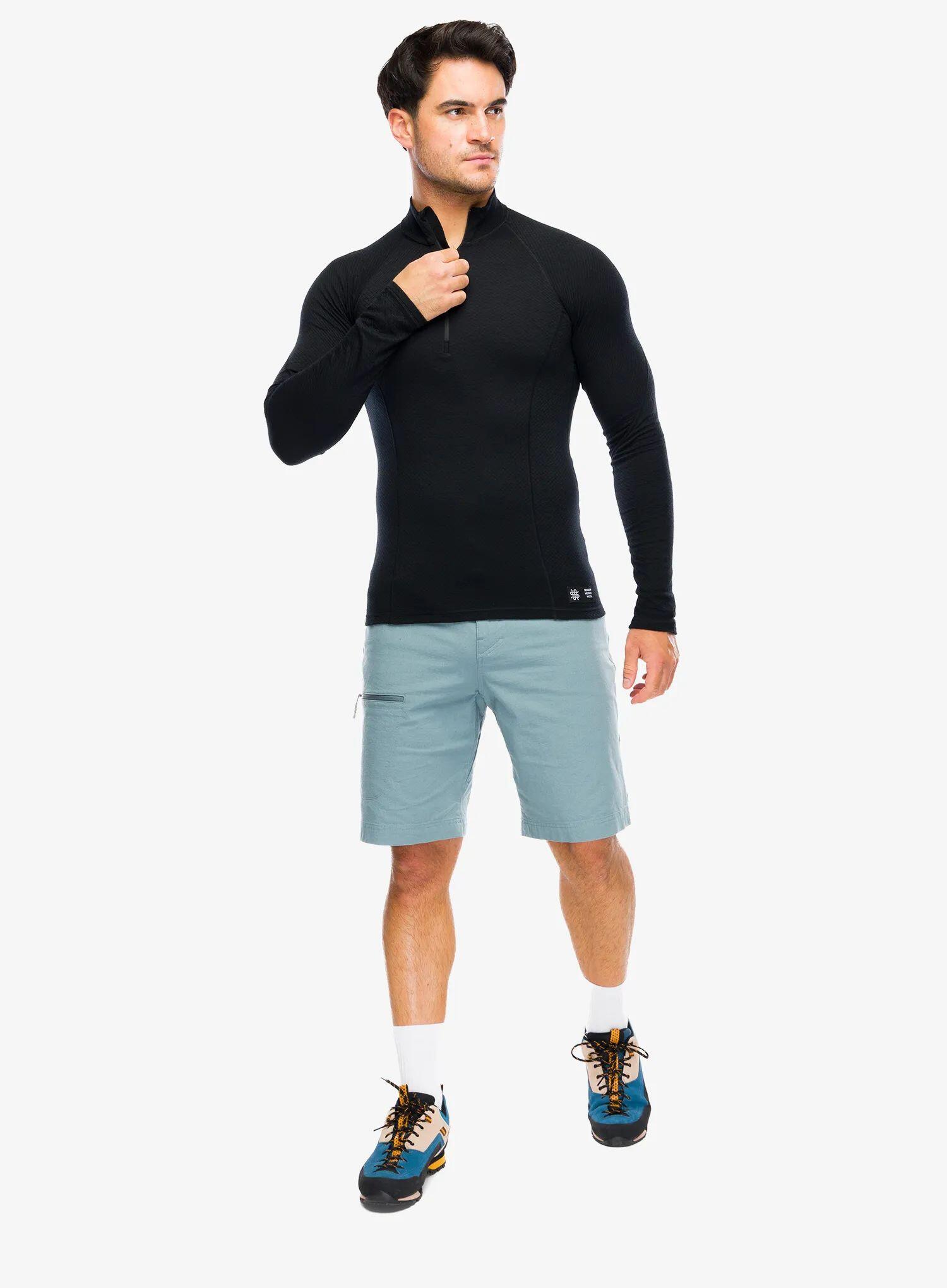 Bluza termoaktywna Sensor Merino DF Tee L/S Zip 3/7