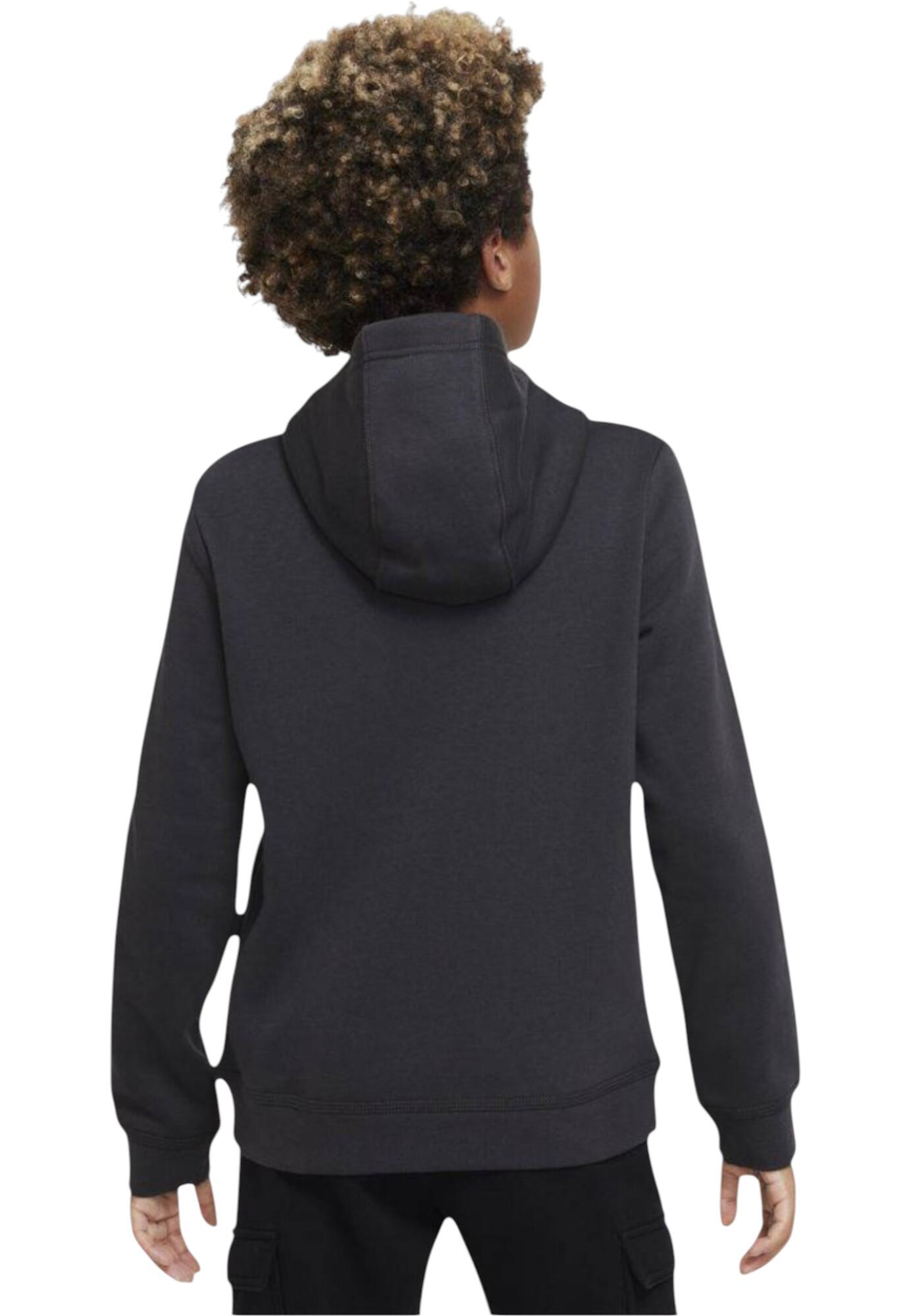 Nike Sportswear - Sudadera B NSW REPEAT SW FLC PO HOOD BB en algodón para niño 2/4
