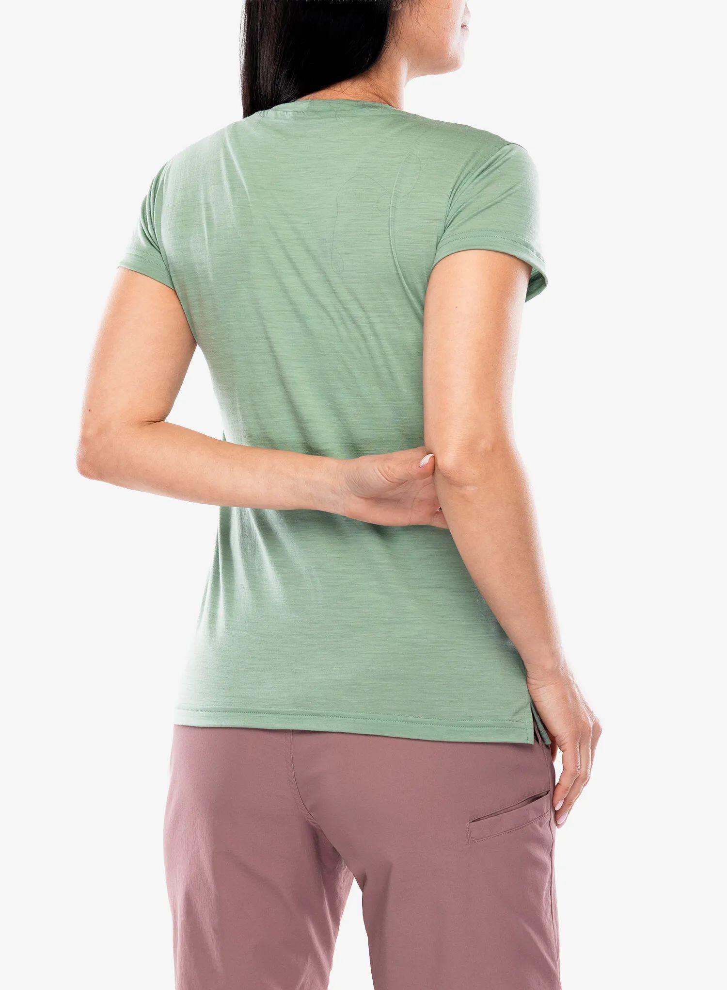 Koszulka merino damska Sensor Merino Air Say Yes Tee SS 2/7