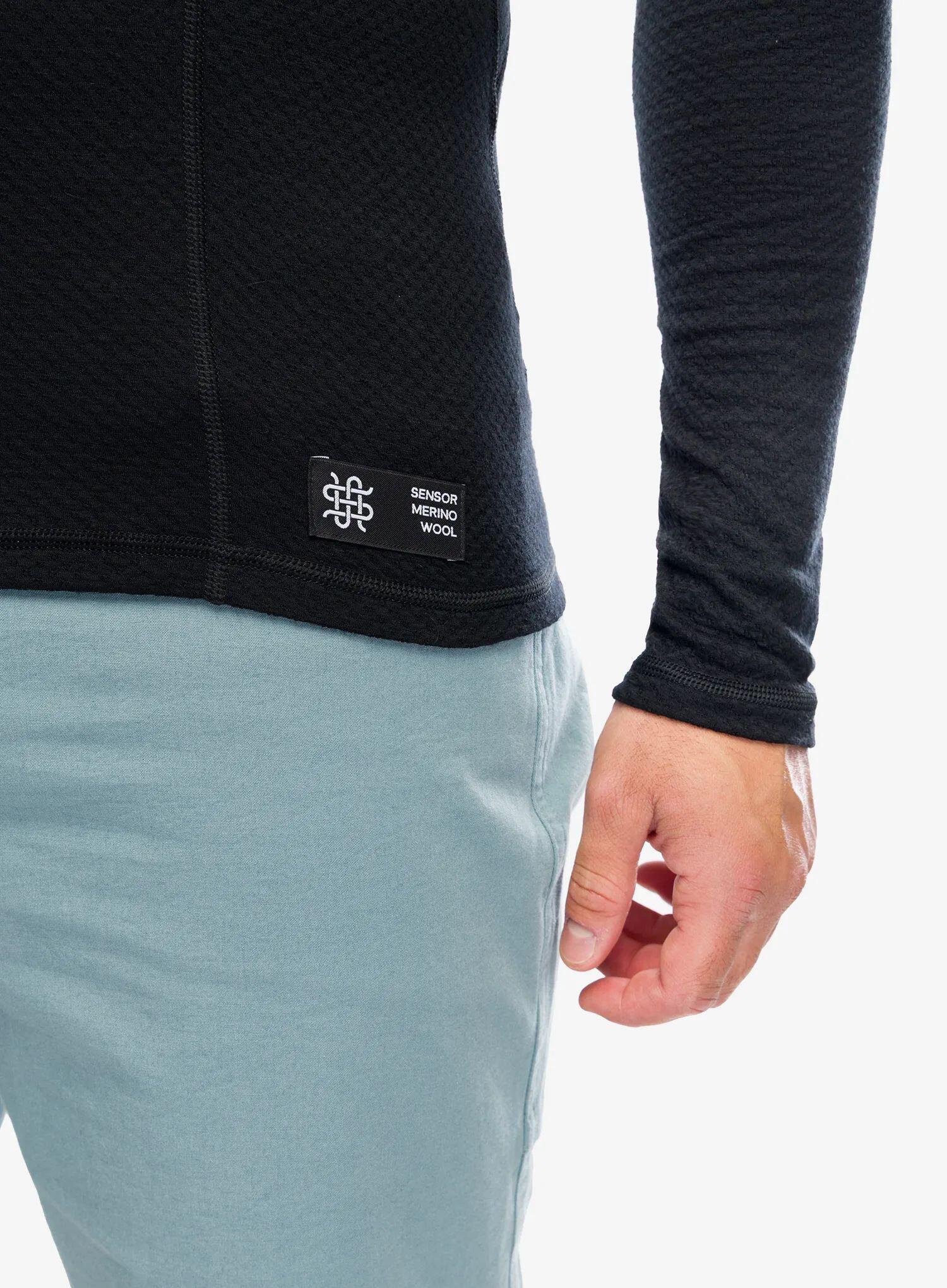 Bluza termoaktywna Sensor Merino DF Tee L/S Zip 7/7
