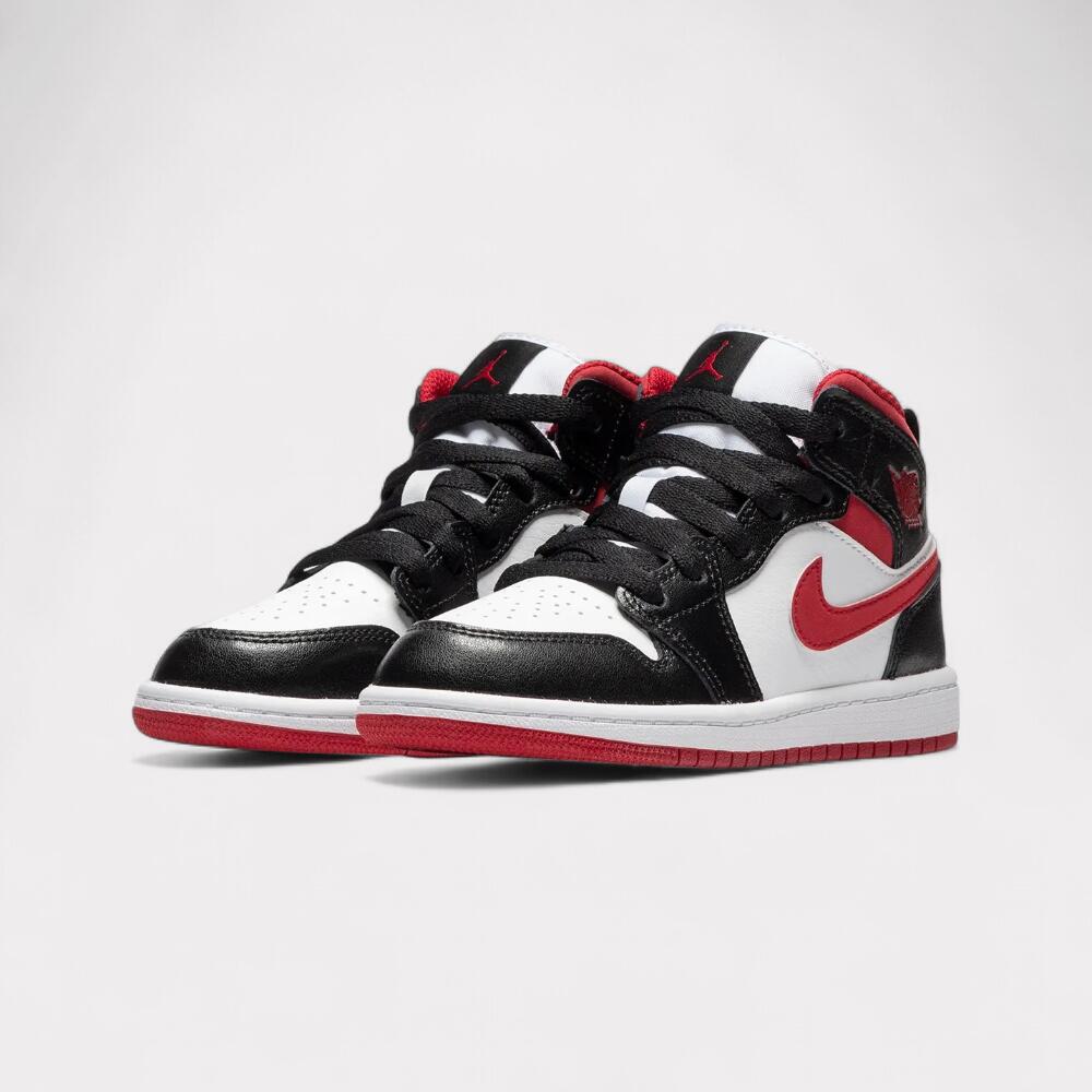 Air Jordan 1 Mid - Gym Red (PS) 2/4