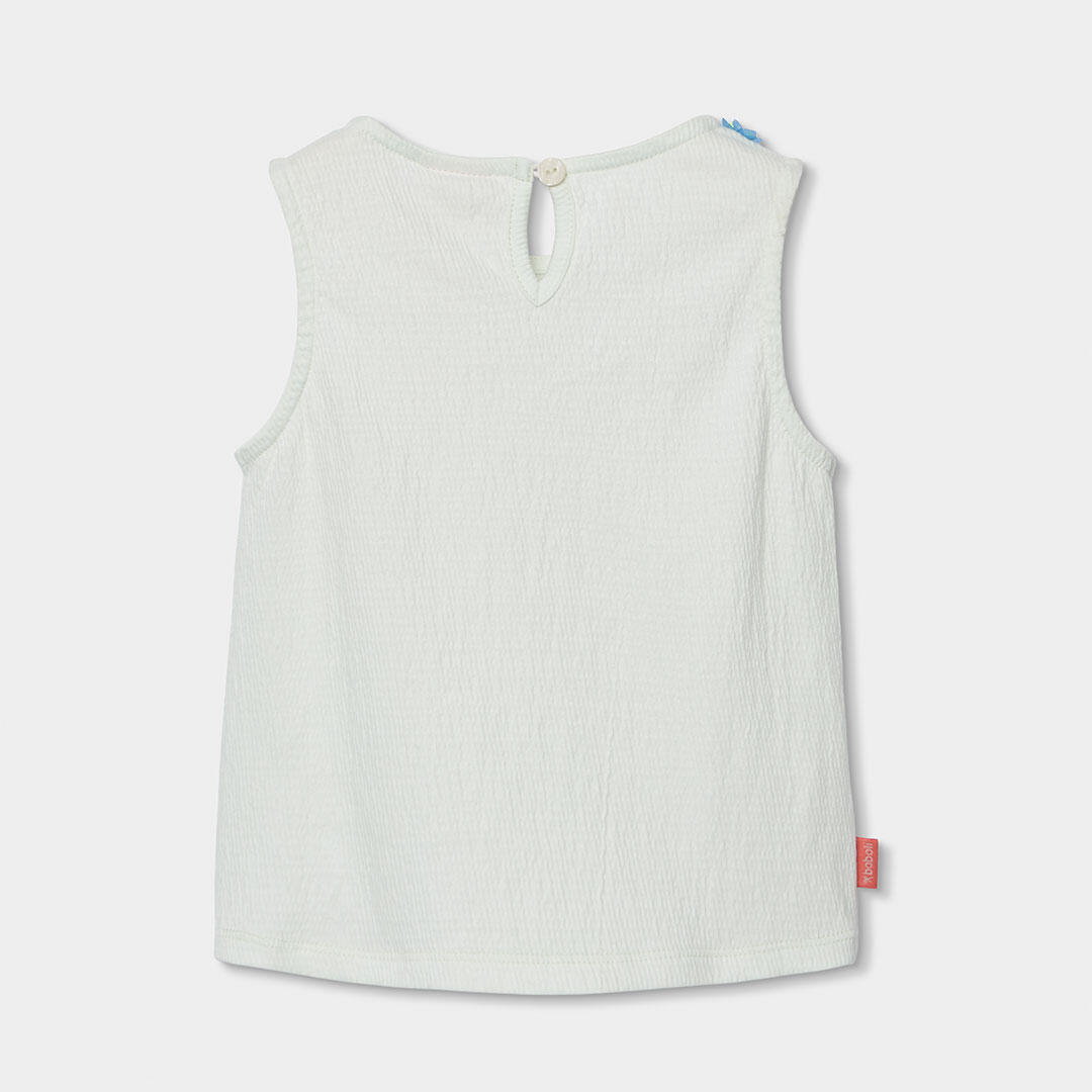 Camisetas De Tirantes de verano de gimnasia kids niña boboli gris 2/4