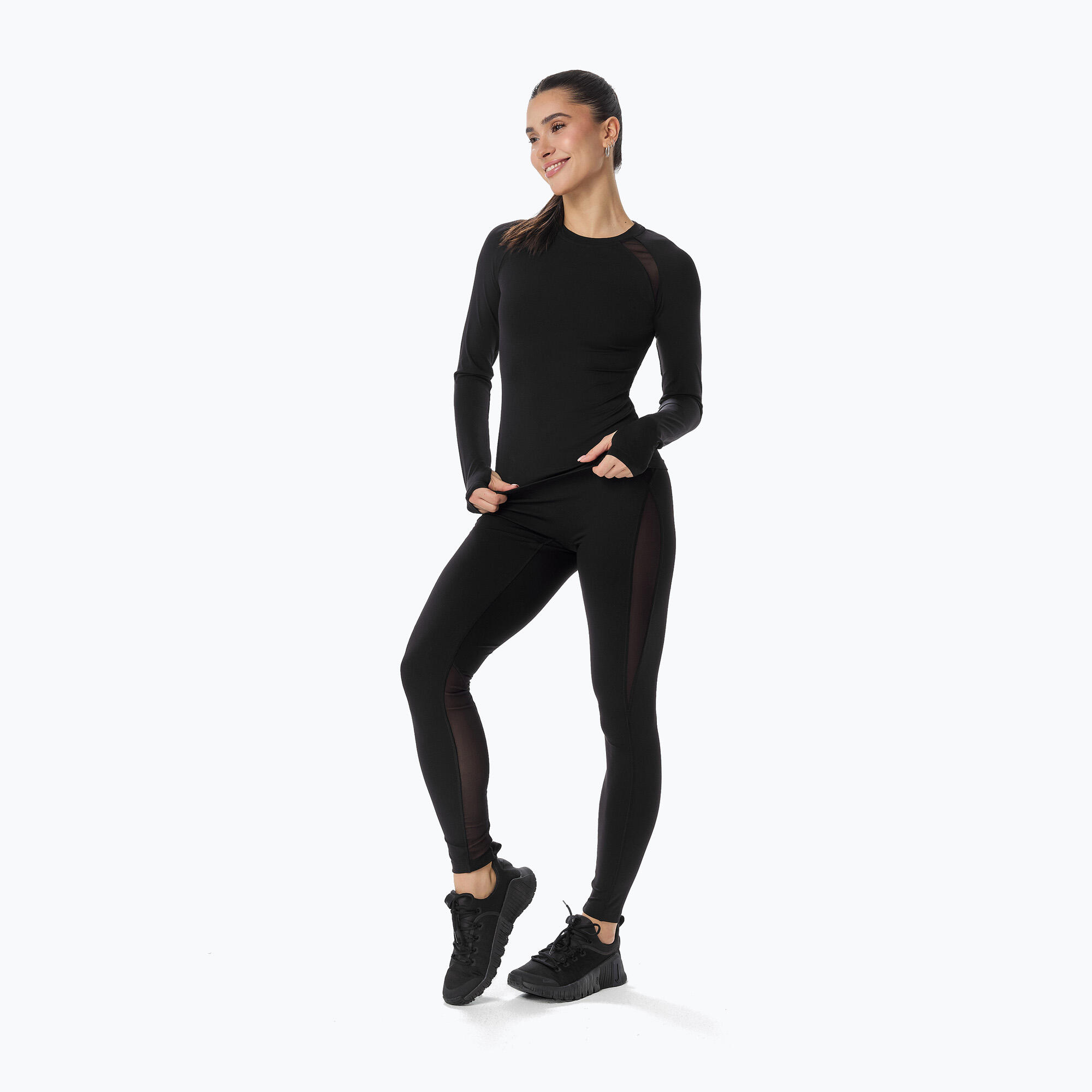 Longsleeve treningowy damski Cardio Bunny