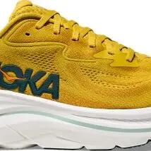 Hoka Clifton 10 - Men's Running Shoes, Yellow/Blue