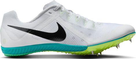 Nike Zoom Rival chaussures d'athlétisme blanc/vert femme 1/1
