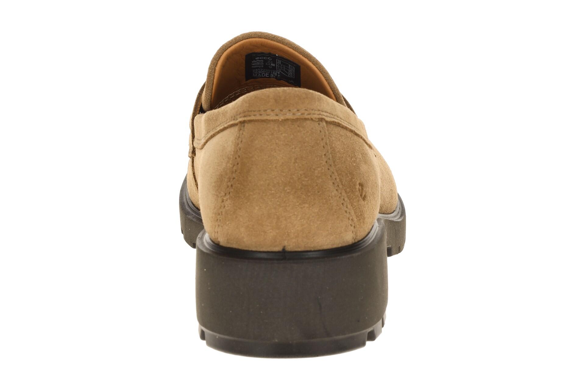 Ecco Metropole Vienna Schuhe braun camel Loafer 231333 5/7
