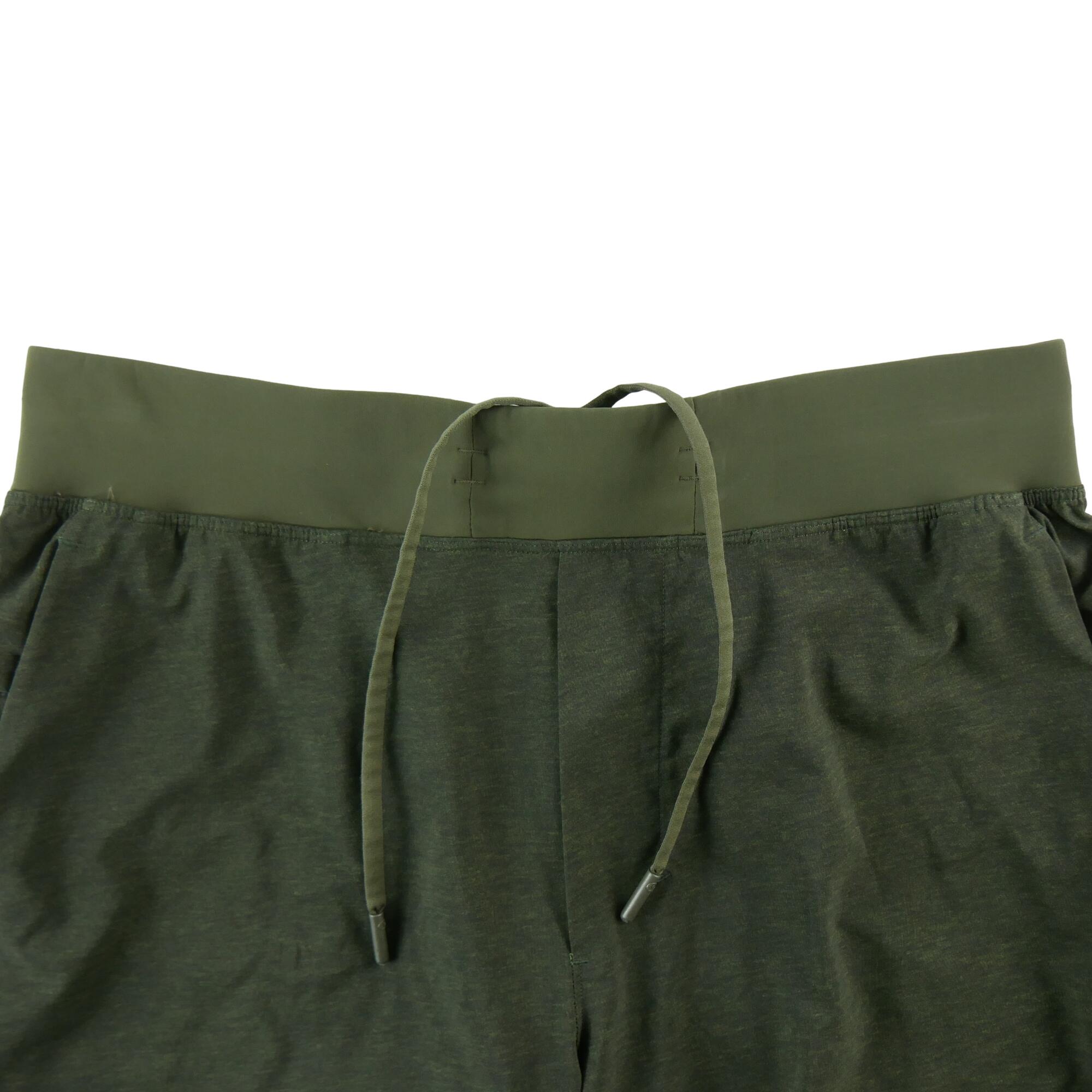 Segunda Vida - Short Hombre Lululemon T.H.E. sin forro verde - Bueno 3/7