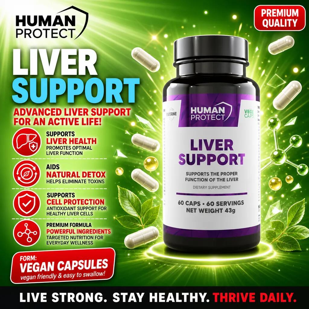Human Protect Liver Support 60 Caps