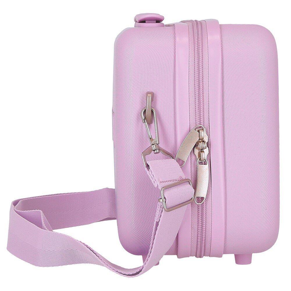 Necessaire Mickey happiness ABS com capacidade de 9L lilás 5/5
