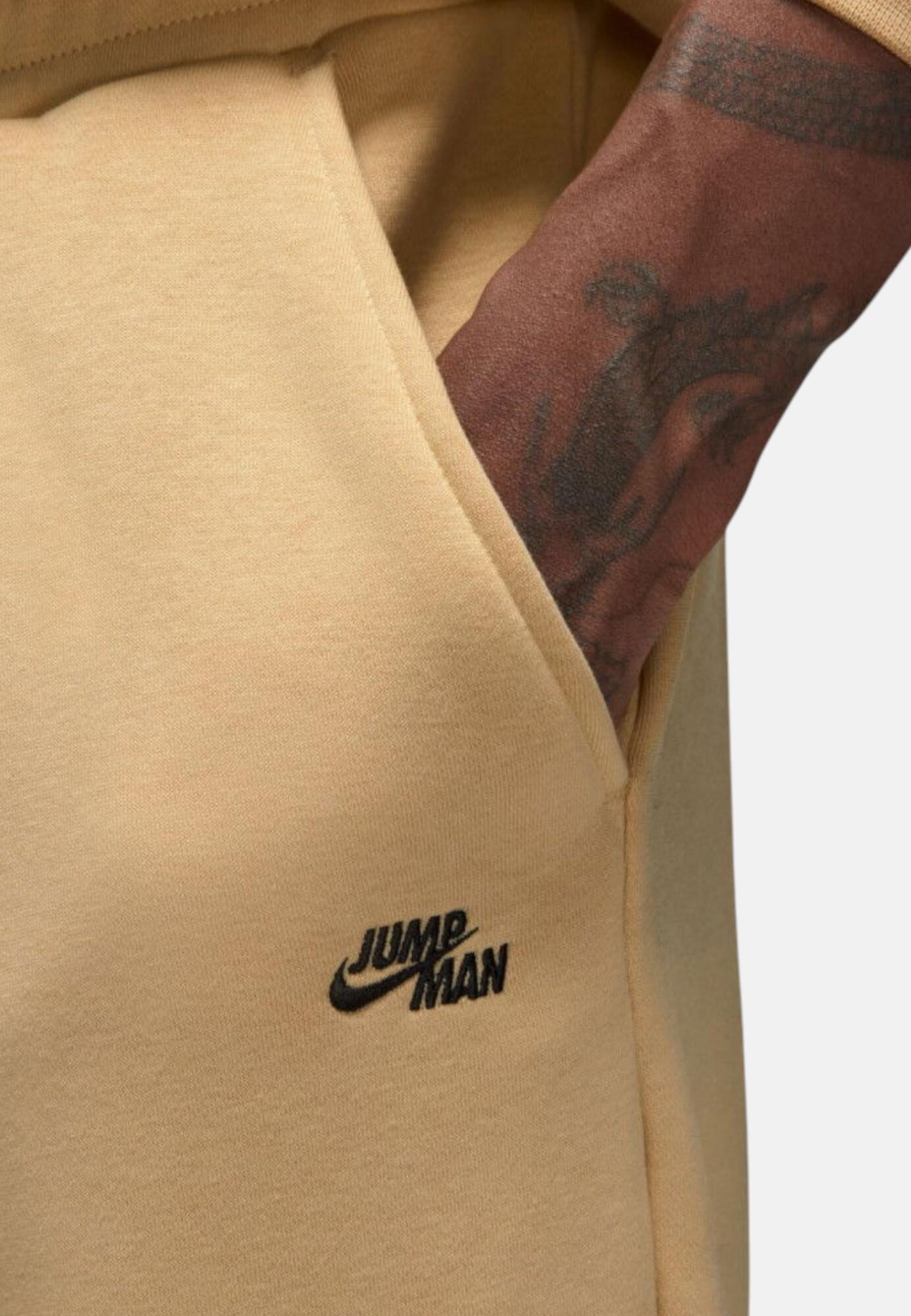 Jordan - Pantalon de survêtement M J FLT MVP STMT GFX FLC PNT en coton pour homm 3/4