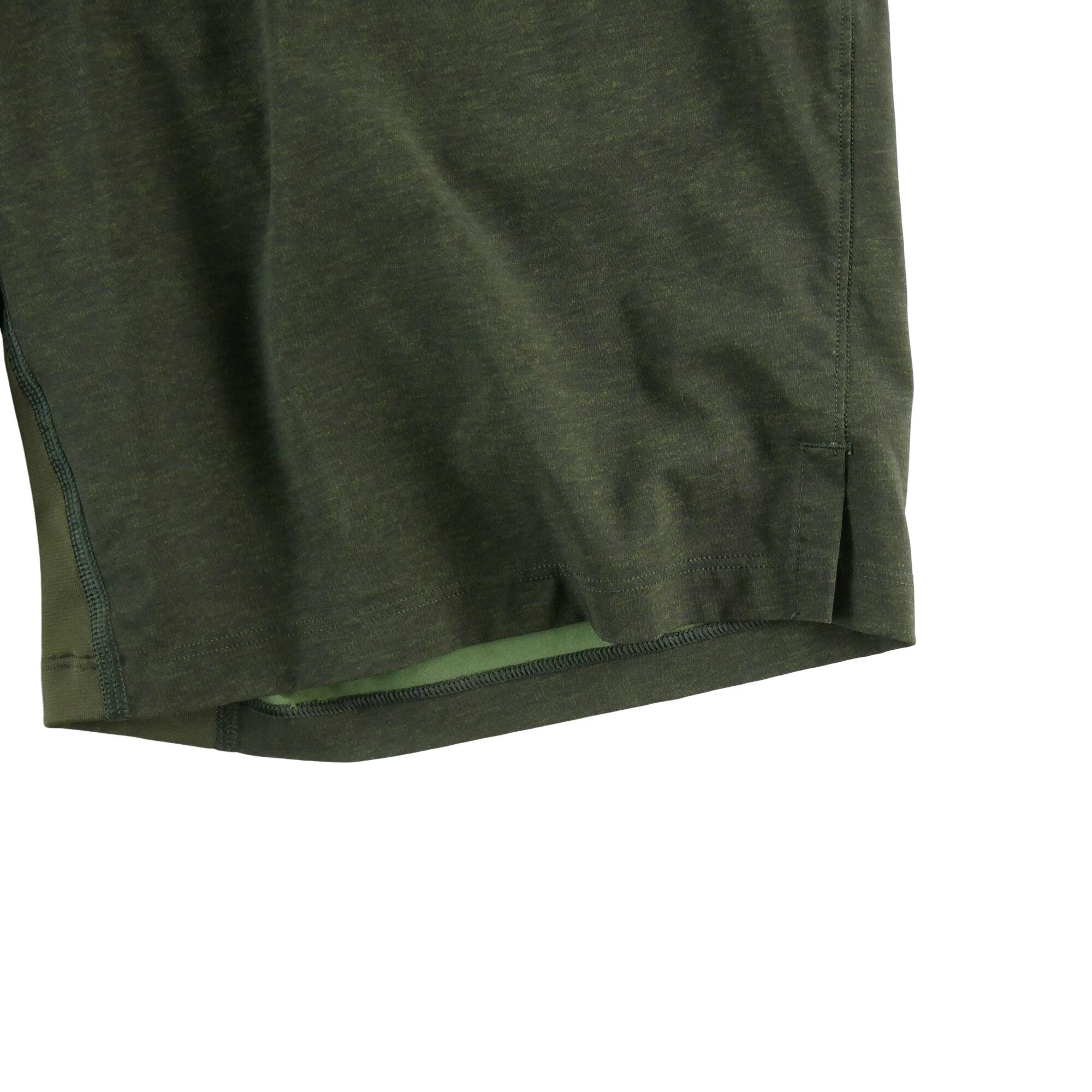 Segunda Vida - Short Hombre Lululemon T.H.E. sin forro verde - Bueno 4/7