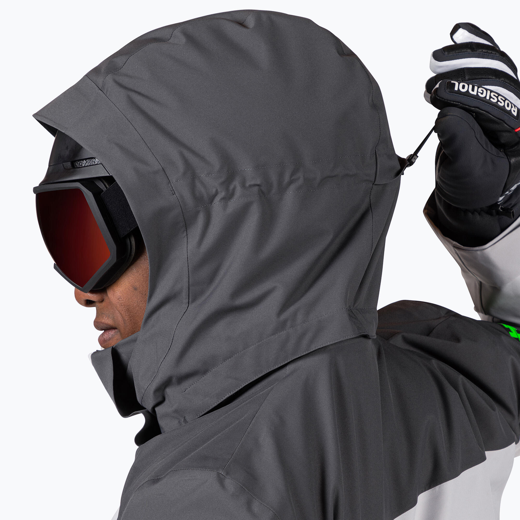Kurtka narciarska Rossignol Hero Velika Insulated Soft Grey - S 6/7