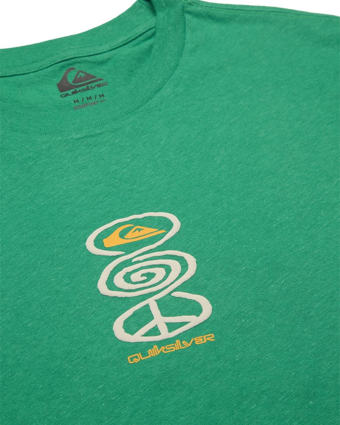 T-shirt met korte mouwen HARMONY SPIRAL Grün Heren 3/4