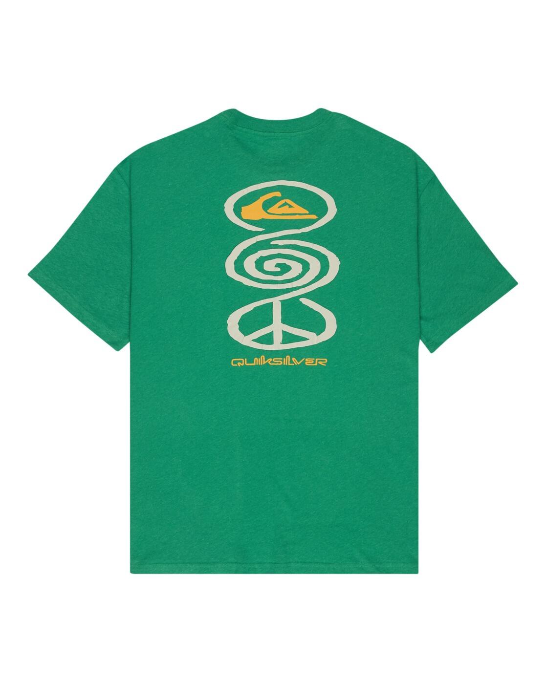 T-shirt met korte mouwen HARMONY SPIRAL Grün Heren 2/4