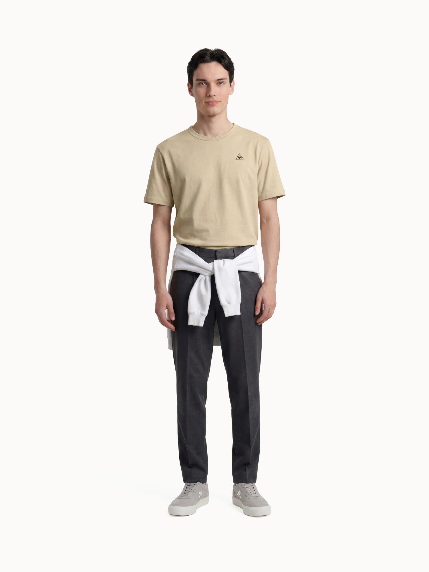 T-shirt relax en jersey de coton 4/5