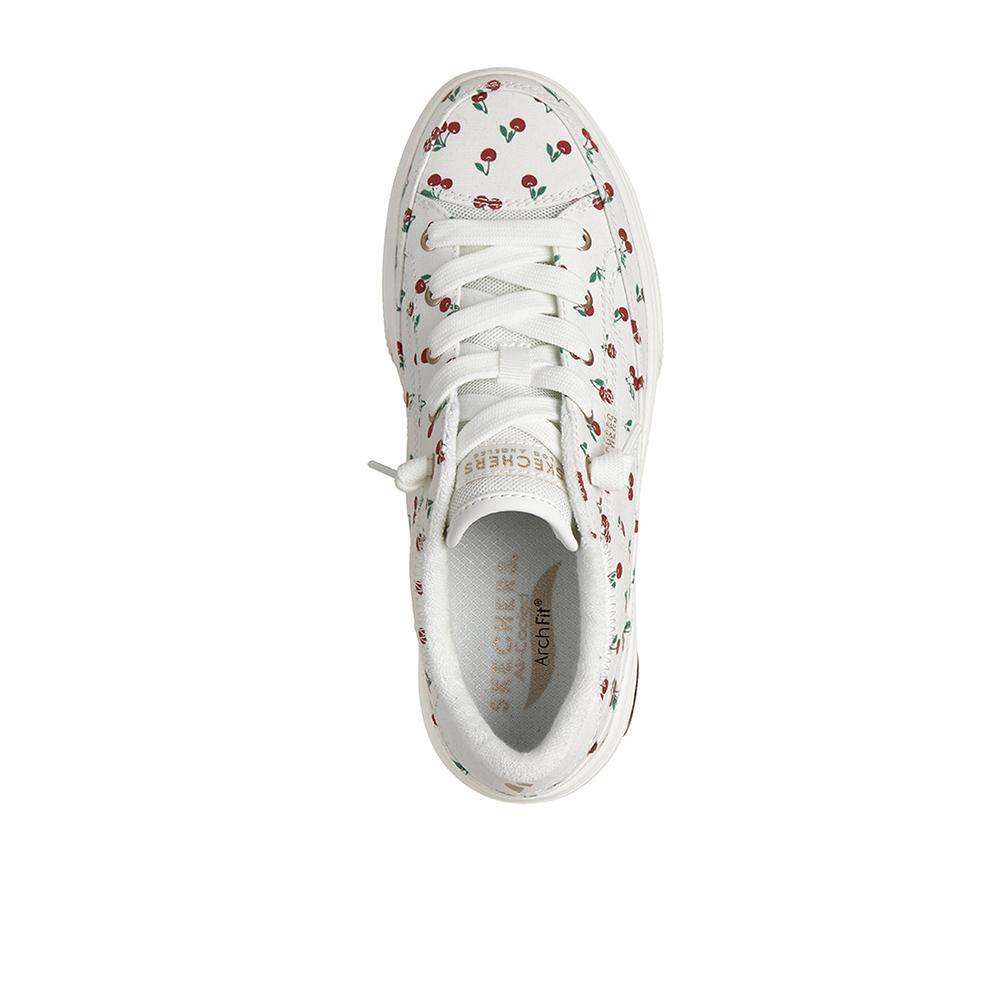 Zapatillas Skechers Mujer Arch Fit Arcade-Flowa Friends Blanco 3/4