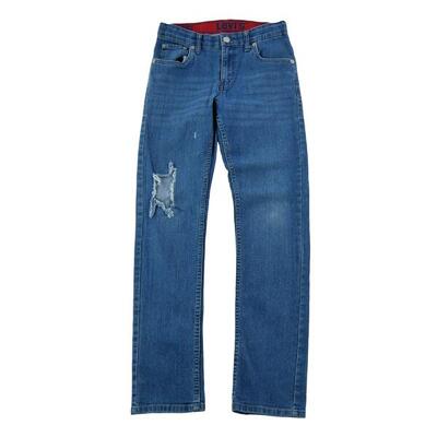 Dames levi's 501 blauwe jeans