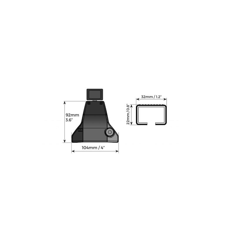 Bare transversale Menabo Omega Otel pentru Skoda Fabia III Wagon/Break 2015+