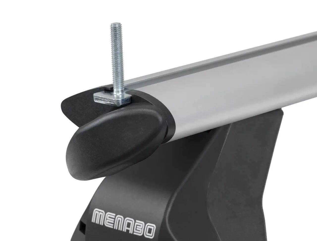 Tetőcsomagtartó Menabo Omega Plus – Ford Connect I Transit, 2002-2013, 130 cm 6/7