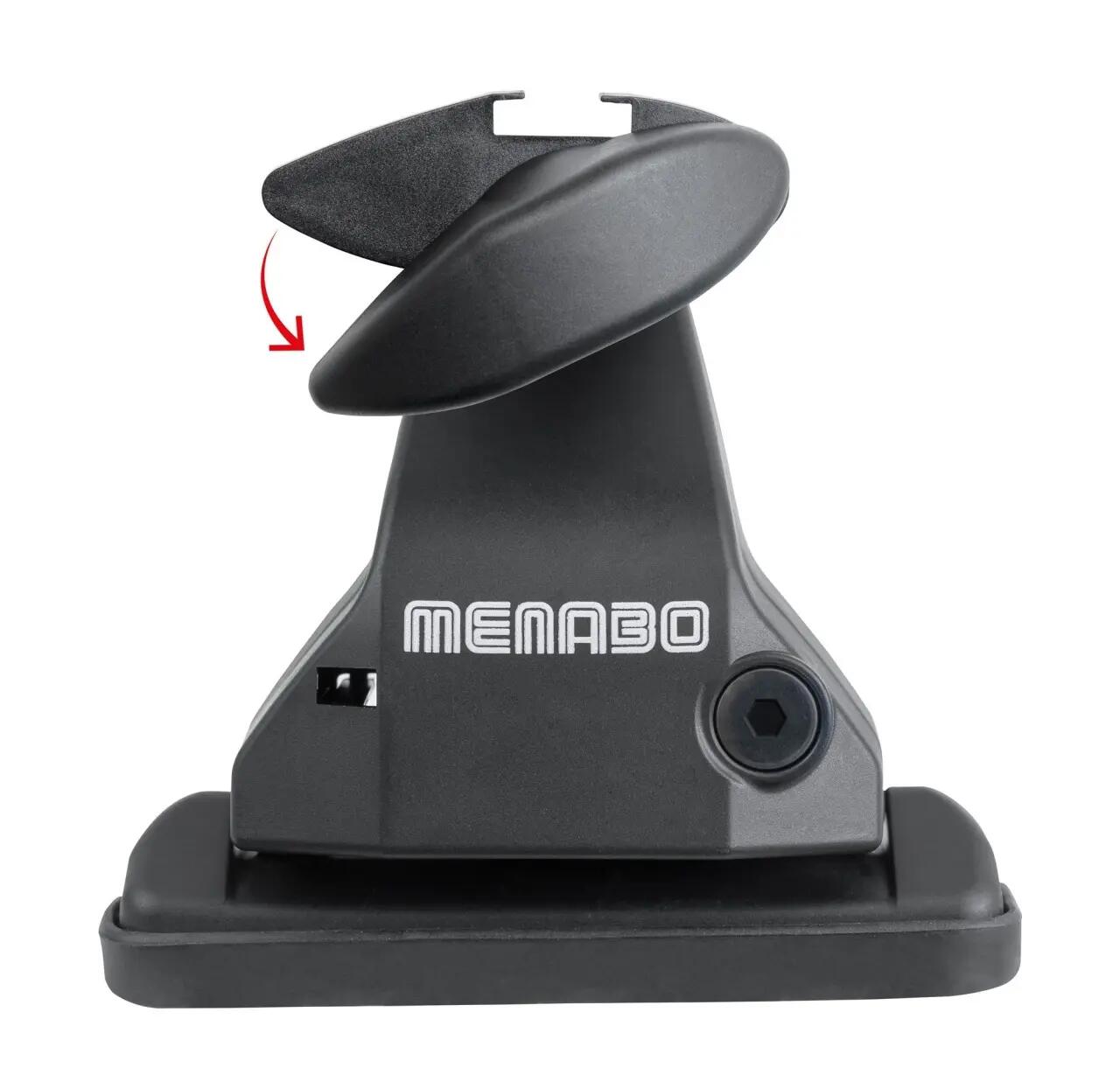 Tetőcsomagtartó Menabo Omega Plus – Ford Connect I Transit, 2002-2013, 130 cm 7/7