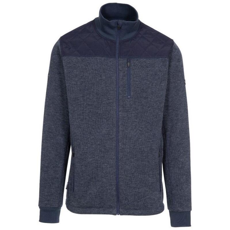 "Farlowton" Fleecejacke für Herren Marineblau/Grau meliert