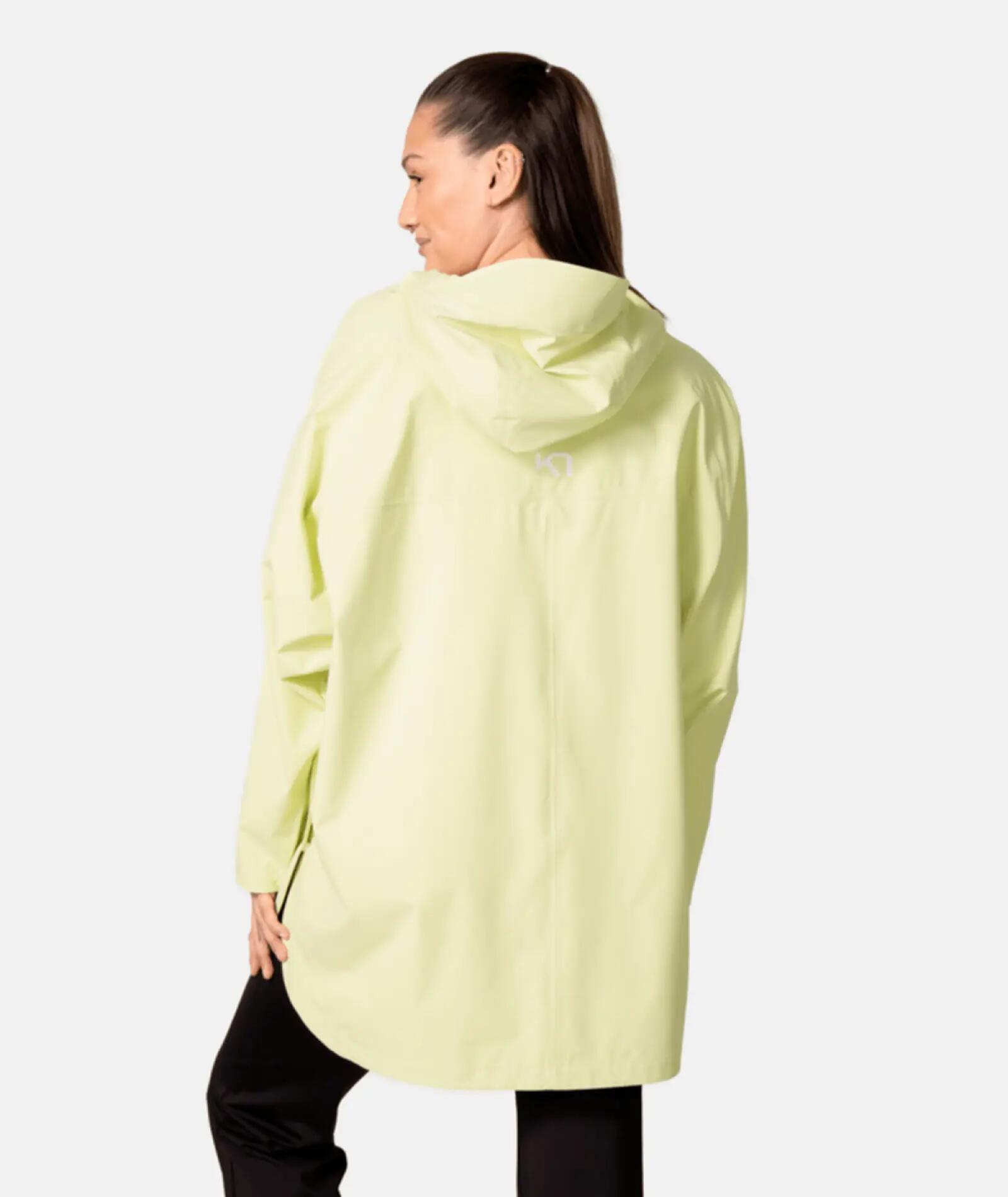 KARI TRAA Thea Cape - giallo tenue 2/3