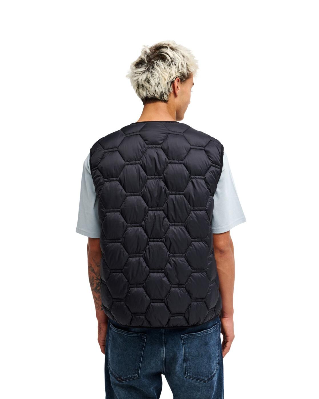 Zwarte bodywarmer FUSE URBAN GILET Schwarz Heren 2/4