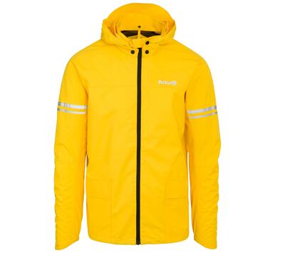 Unisex fietsen regenjas waterdicht ademend original ii geel