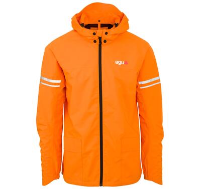 Regenjas fietsen waterdicht ademend original ii oranje