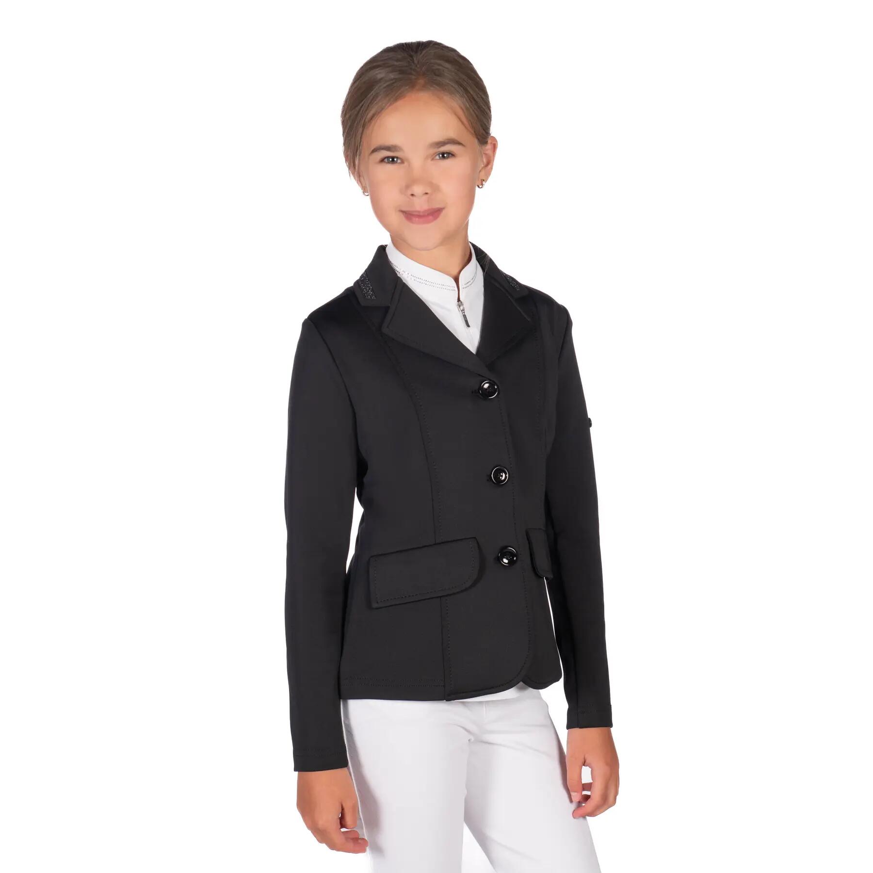 Casaco de competição menina HKM Kids Amy 2/5