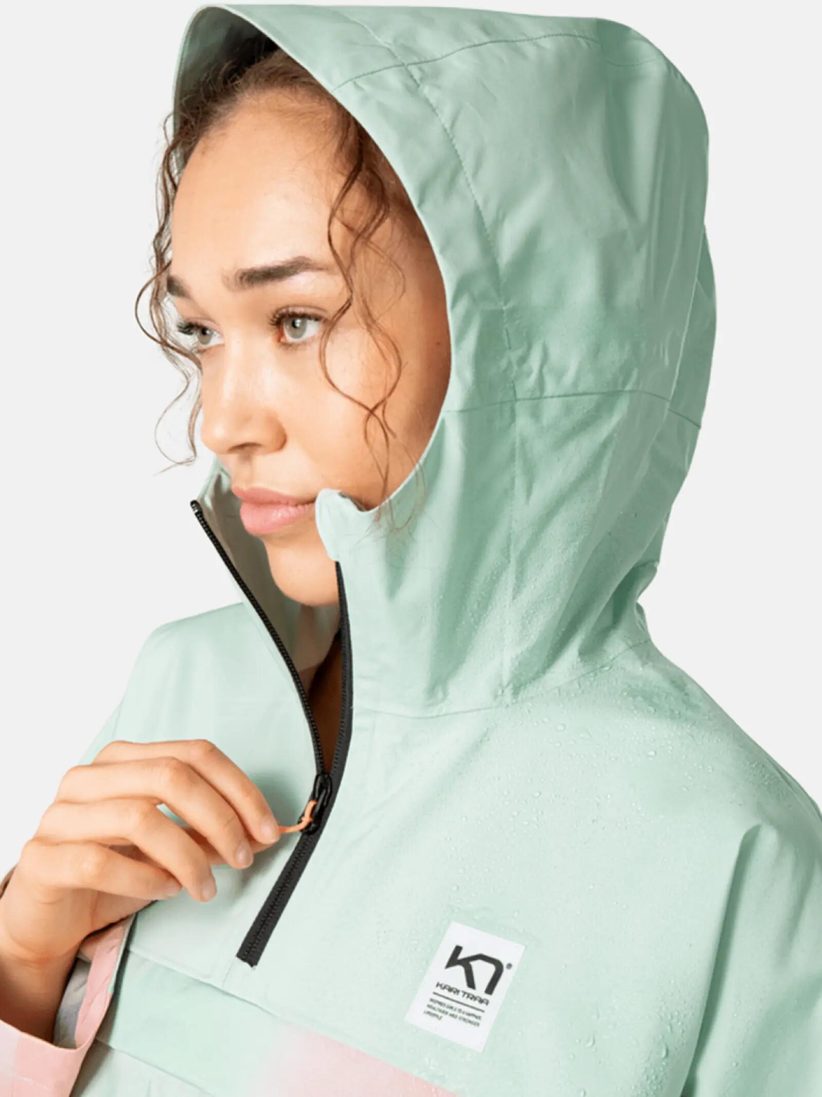 Kari Traa Anelie Cape - waterproof hooded anorak 3/5